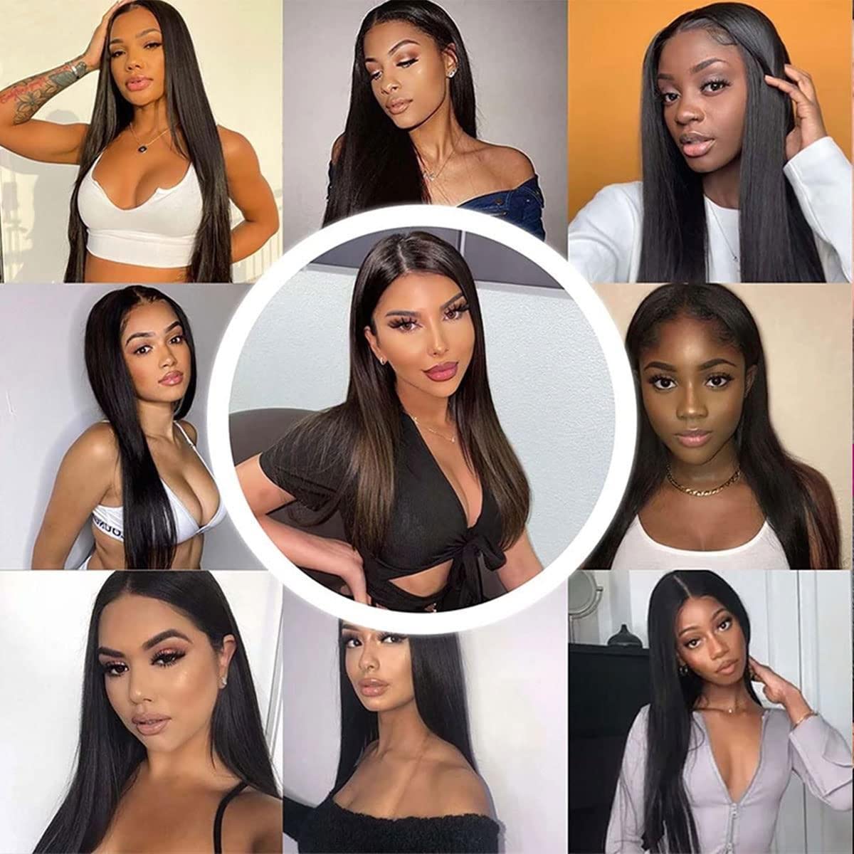 20"=$99 Straight Wigs 5*5 HD Transparent Lace Wigs Special Offer