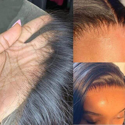 Kinky Curly HD Transparent Lace Wigs 13*4 Frontal Wigs Human Hair Wigs