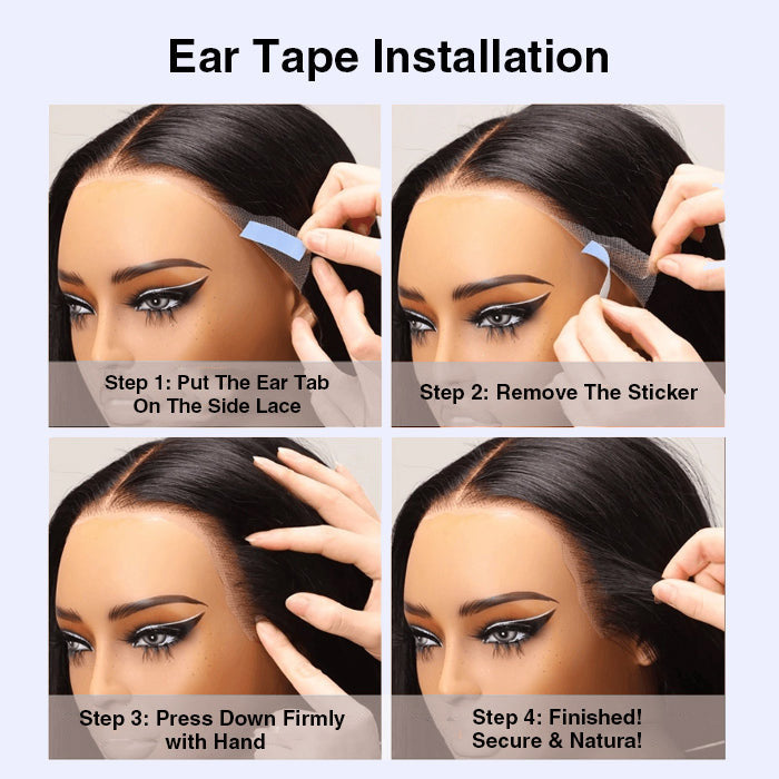 Balayage Pre All Glueless Wig P1B/27 Highlight Blonde Body Wave/Straight Human Hair Wigs 13x4 HD Lace Wig