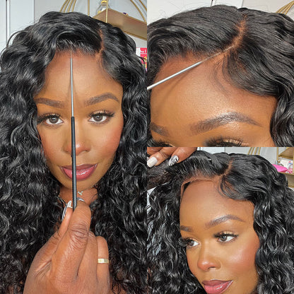 [BOGO] Wet And Wavy 13x4 Lace Front Wig Water Wave 100% Human Hair Wigs for Sale Special Offer