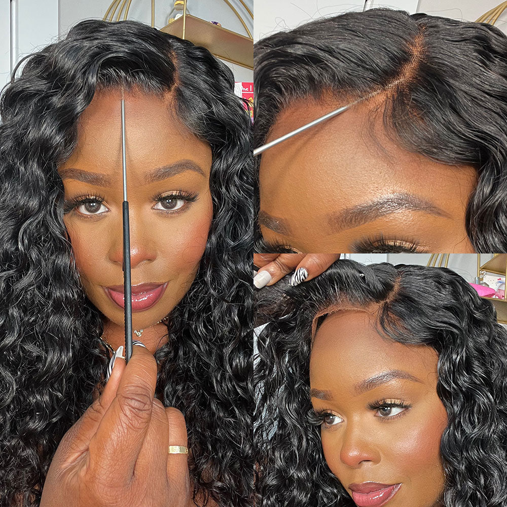 2Wigs $189 | 8x5 Wear & Go Highlight Body Wave Wig & Pre Cut Lace Glueless Water Wave Wig Special Offer