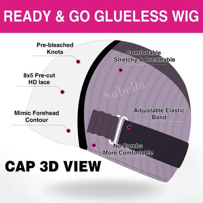 Exclusive Flash | Body Wave Pre Cut HD Lace Wig 8x5 Ready To Go Wig Natural Color Special Offer