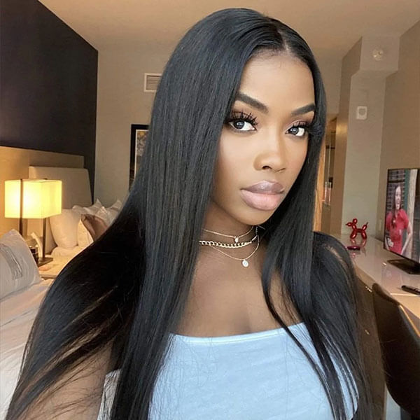 Straight 5*5 Wigs Realistic HD Transparent 5*5 Lace Closure Wig | SUBELLA HAIR