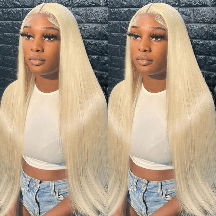 Exclusive Flash | Glueless 613 Blonde Straight HD Lace Wig Pre Cut Lace Pre Plucked Special Offer
