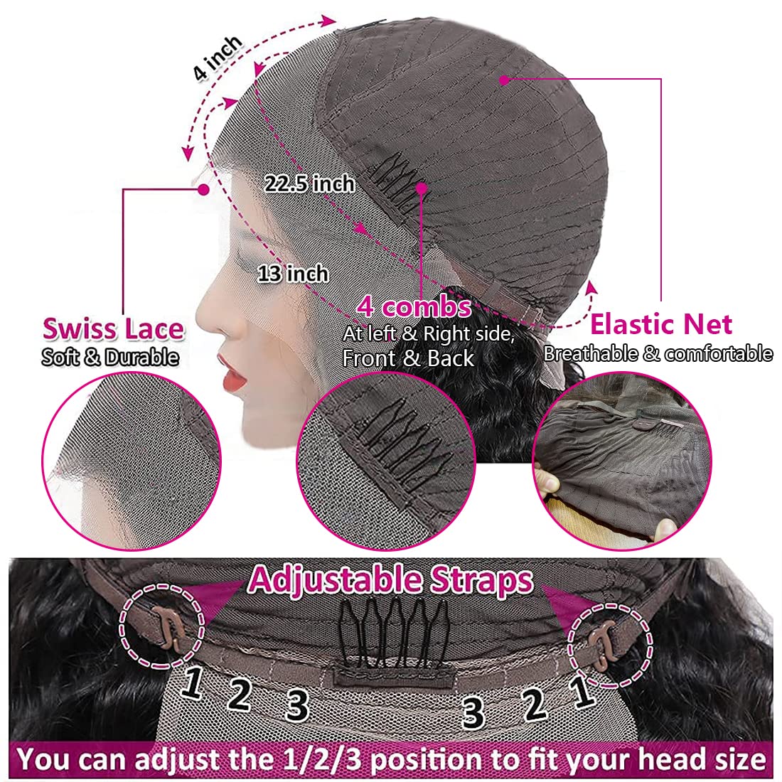 4/27 Highlight Straight Lace Front Wigs 4x4/13x4/13x6 HD Lace Front Human Hair Wigs