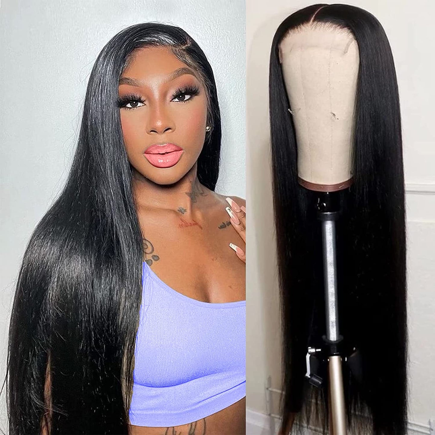 20"=$99 Straight Wigs 5*5 HD Transparent Lace Wigs Special Offer
