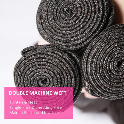 Body Wave Virgin Human Hair 3 Bundles 100% Unprocessed Virgin Human Hair Extension