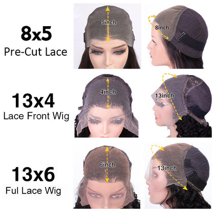 Highlight Blonde Bob Wig Pre Plucked 13x4 13x6 HD Lace Front Body Wave Human Hair Short Bob Wigs