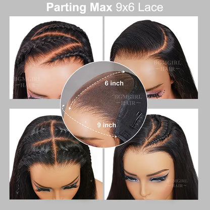 9x6 Burmese Curly M-cap Draw String Wear Go Wig HD Lace Bleached Knots Glueless Wig | BGMgirl Hair