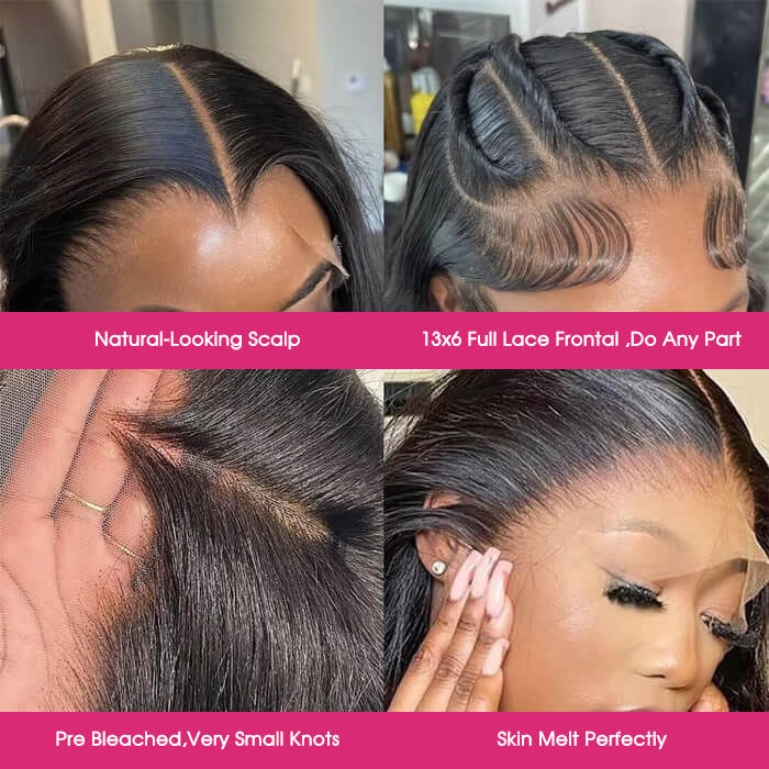 [BOGO] Wet And Wavy 13x4 Lace Front Wig Water Wave 100% Human Hair Wigs for Sale Special Offer