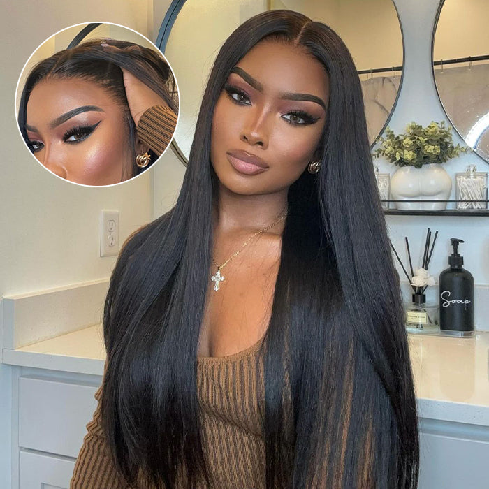 13x4 Pre-All HD Lace Front Wig Body Wave/Straight Secure Wear Go Glueless Human Hair Wigs