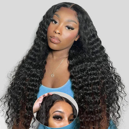 Pre Pleached Pre Cut Lace Glueless Wig 220% Density 8x5/13x4 HD Lace Frontal Put On and Go Human Hair Wigs Special Offer