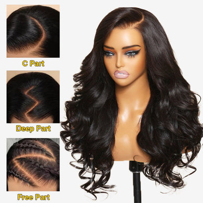 Pre Pleached Pre Cut Lace Glueless Wig 220% Density 8x5/13x4 HD Lace Frontal Put On and Go Human Hair Wigs Special Offer