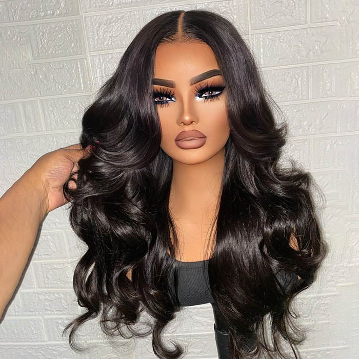 [BOGO] Skin Melt Body Wave 13x4 HD Lace Front Human Hair Wigs with Bleached Knots Special Offer