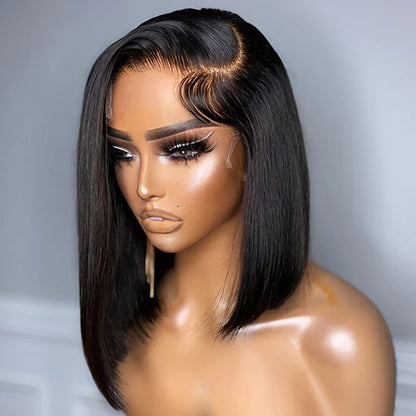 Exclusive Flash | Straight Bob Pre Cut 8x5 Lace Glueless Wig 220% Density Special Offer