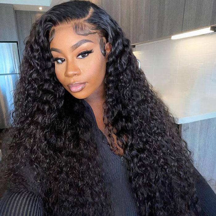 Exclusive Flash | Water Wave 13x6 Lace Front Wig Pre Plucked Natural Hairline Special Offer