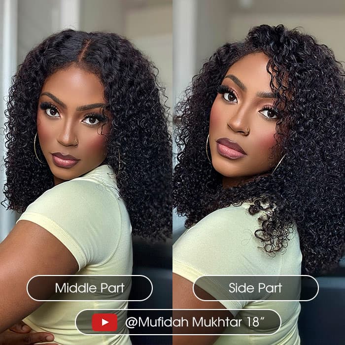 300% Density Popping Curly Glueless HD Lace Front Wig Pre Bleached Ready To Go Human Hair Wigs