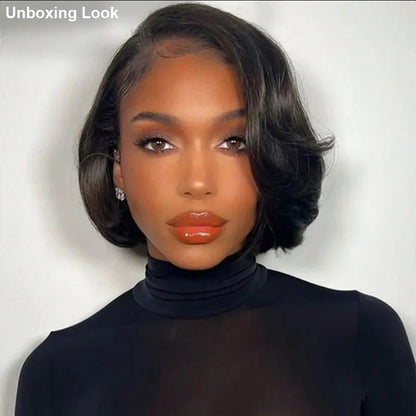 Blowout Bob Straight 7x5 Lace Wear Go Wig Pre-Bleached Tiny Knots Glueless Wig | BGMgirl Hair