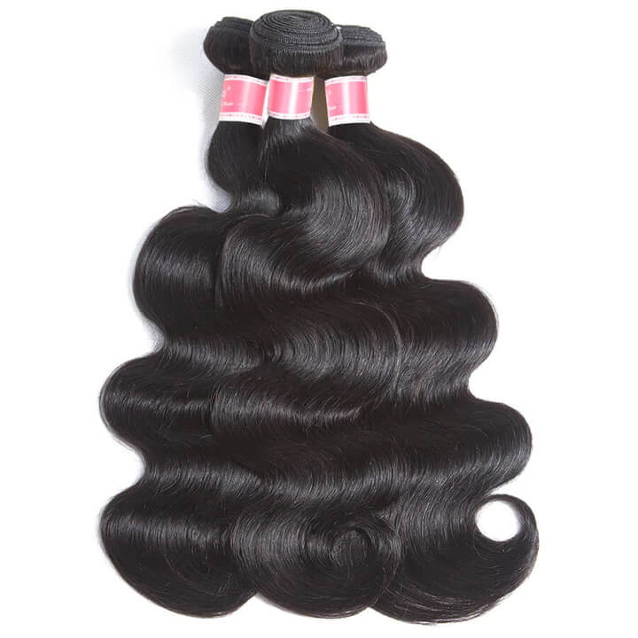 Subella Hair 3 Pcs/pack Brazilian Virgin Hair Body Wave Bundles Brazilian Human Virgin Hair Extensions
