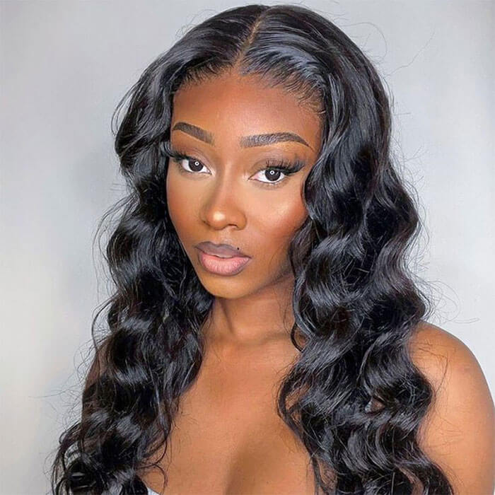 Beginner Friendly V Part Body Wave Wig No Leave Out Super Natural Human Hair Wig