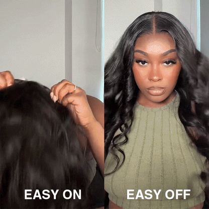 [2Wigs 220%] Highlight Blonde Curly Pre Cut HD Lace Wig + Body Wave Ready Go Glueless Wig Special Offer