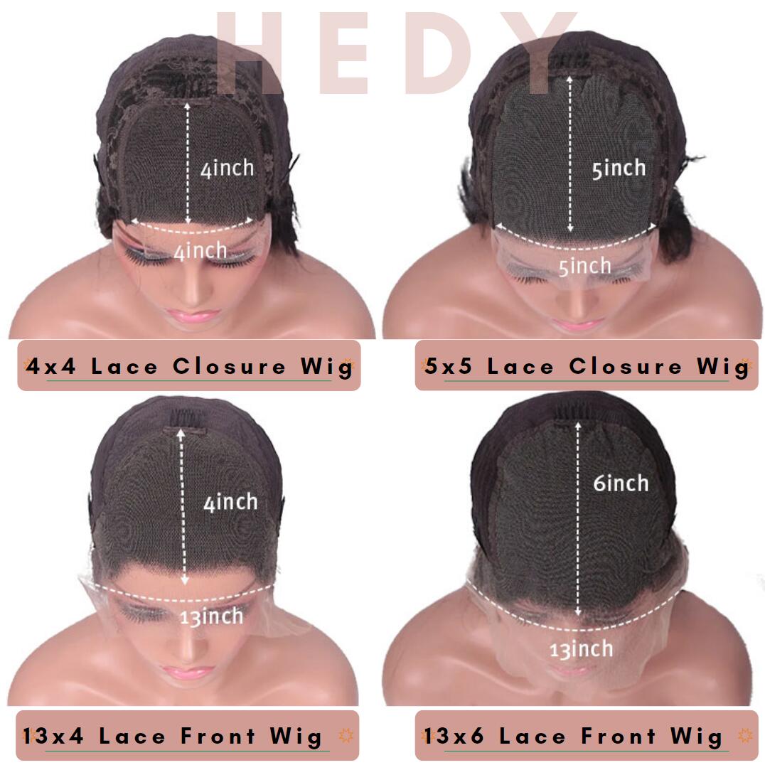 New In --Yellow Short Bob Wig 13x4 HD Lace Front Wigs Pre Plucked Glueless Wig