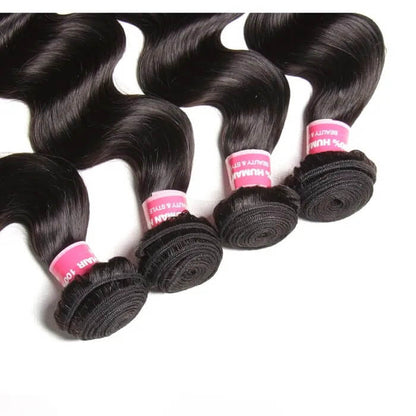 Body Wave Virgin Human Hair 4 Bundles 100% Unprocessed Virgin Human Hair Extension