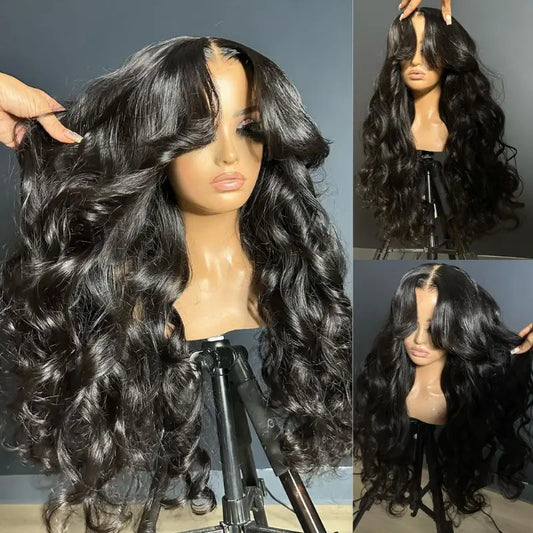 Face-Framing Layered Cut Body Wave 9x6 Wear Go Wig Transparent Lace Glueless Wig | BGMgirl Hair