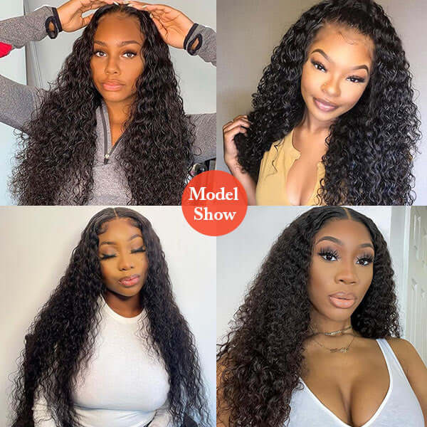 Water Wave Virgin Hair Weave Unprocessed Water Wave Human Hair 3 Bundlesater