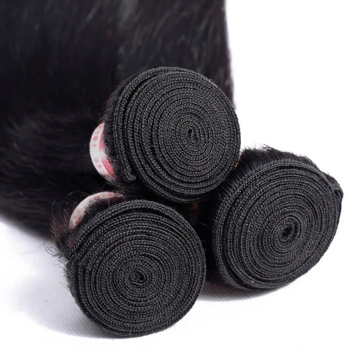 Subella Hair 3 Pcs/pack Brazilian Virgin Hair Straight Bundles Brazilian Human Virgin Hair Extensions