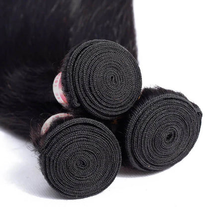 Subella Hair 3 Pcs/pack Brazilian Virgin Hair Straight Bundles Brazilian Human Virgin Hair Extensions