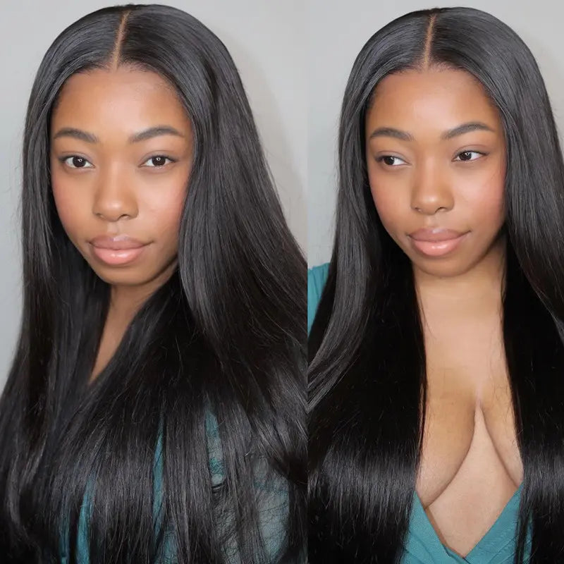 M-cap Straight 9x6 Wear Go Wig HD Lace Pre-Bleached Tiny Knots Pre-Plucked Natural Hairline Glueless Wig | BGMgirl Hair